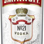 Smirnoff No. 21 Red Label Vodka, 1L Bottle